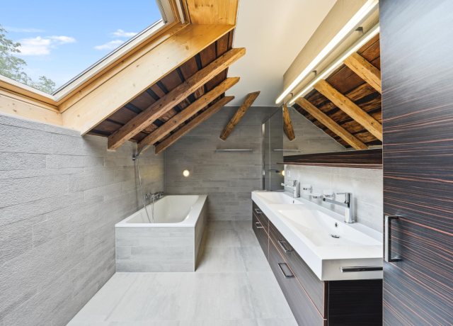 Superbe attique avec mezzanine à St-Cergue - photo 9
