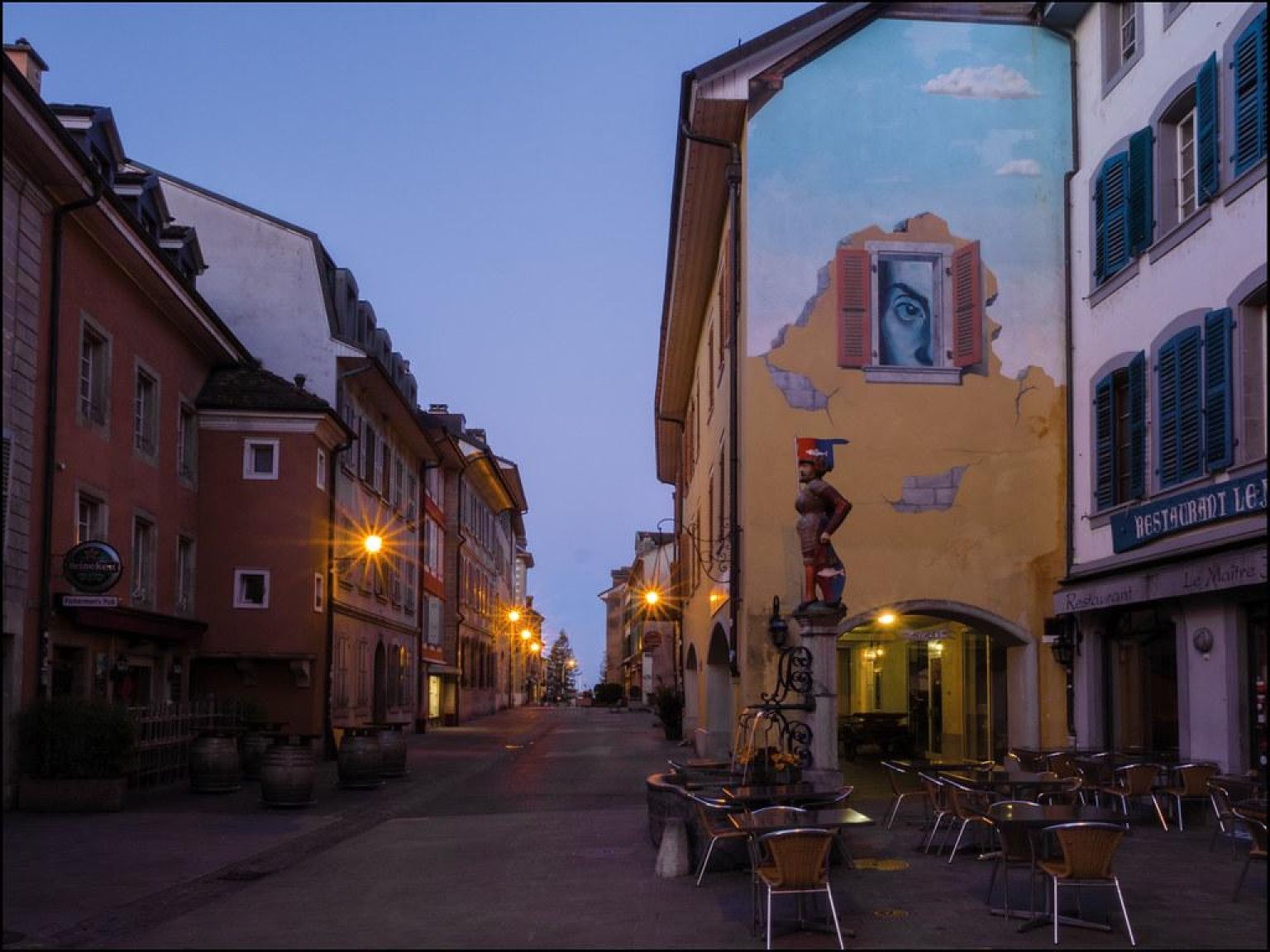 Arcade commerciale Ã  la Rue de Rive Ã  Nyon