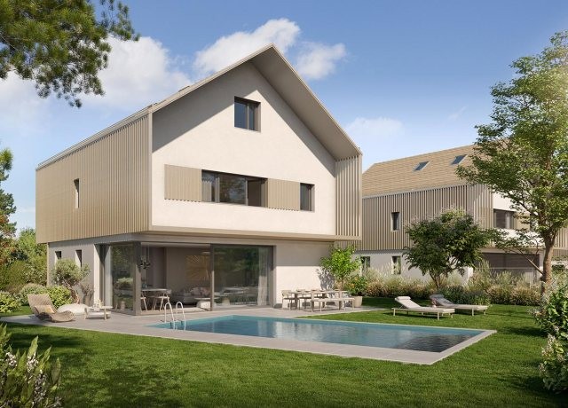 Villa individuelle neuve avec jardin privatif de 600 m2 Ã  Chavannes-de-Bogis - photo 4